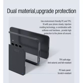 Nillkin Frosted PRE Magnetic Zadný Kryt pre Samsung Galaxy S23 Black
