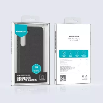 Nillkin Frosted PRE Magnetic Zadný Kryt pre Samsung Galaxy S23 Black