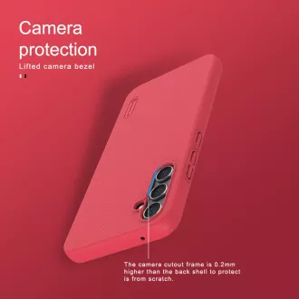 Nillkin Super Frosted Zadný Kryt pre Samsung Galaxy A34 5G Red