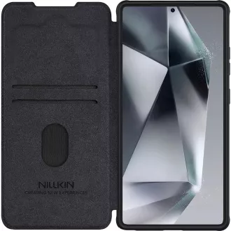 Nillkin Qin Book PRO Puzdro pre Samsung Galaxy S25 Ultra Black