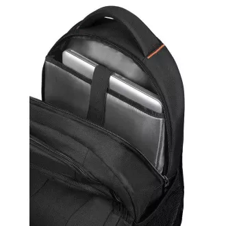 American Tourister AT WORK LAPTOP BACKPACK 15.6" Black/Orange