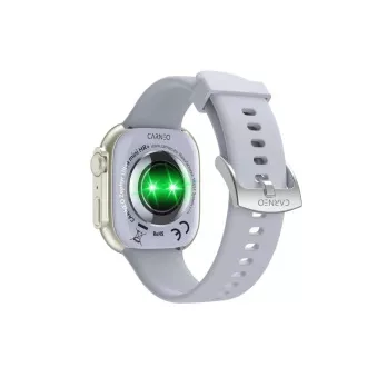 CARNEO Zephyr Ultra mini HR+/Silver/Šport Band/Blue-Gray