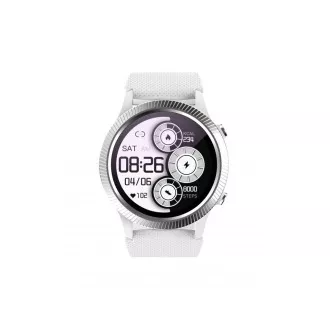 CARNEO Athlete GPS/Silver/Šport Band/White CARNEO Athlete GPS/Silver/Šport Band/White