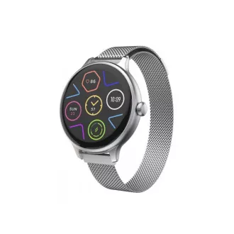 CARNEO Hero mini HR+/Silver/Elegant Band/Silver