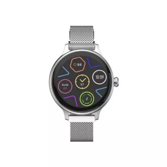 CARNEO Hero mini HR+/Silver/Elegant Band/Silver