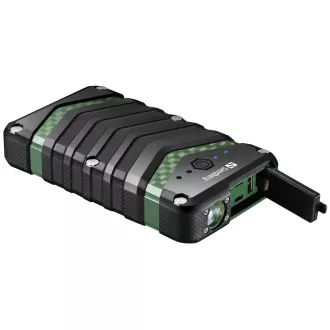 Sandberg prenosný zdroj USB 20100 mAh, Survivor Outdoor, pre chytré telefóny, čiernozelený