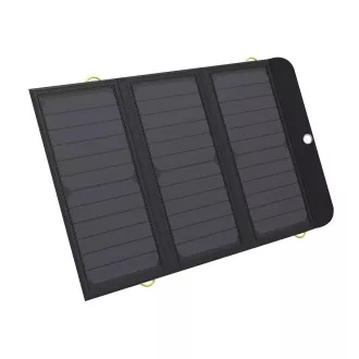 Sandberg Solar Charger 21W 2xUSB + USB-C, solárna nabíjačka, čierna - Použité Sandberg Solar Charger 21W 2xUSB + USB-C, solárna nabíjačka, čierna - Použité