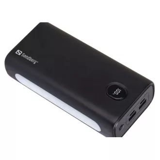 Sandberg Powerbank USB-C PD 20W 30000, čierna
