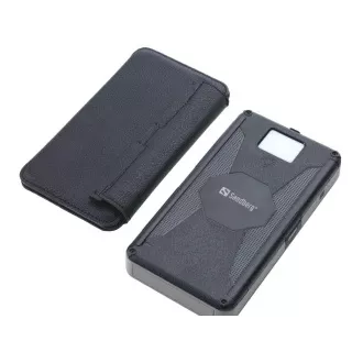 Sandberg Solar 6-Panel Powerbank 20000, solárna nabíjačka, čierna