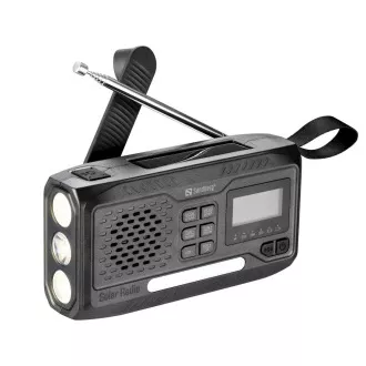Sandberg Survivor All-in-1 DAB Radio 4500 mAh, multifunkčné outdoorové rádio, čierne Sandberg Survivor All-in-1 DAB Radio 4500 mAh, multifunkčné outdoorové rádio, čierne