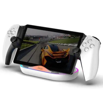 iPega P5P02 Charger Dock s RGB pre Playstation Portal Remote Player White iPega P5P02 Charger Dock s RGB pre Playstation Portal Remote Player White