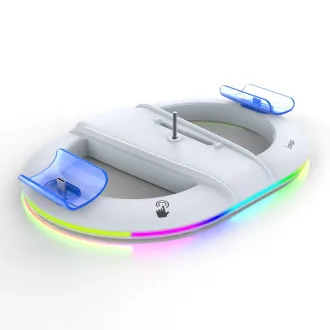 iPega P5S045 Vertikálne Nabíjací Stojan s RGB pre PS5/PS5 Slim White iPega P5S045 Vertikálne Nabíjací Stojan s RGB pre PS5/PS5 Slim White