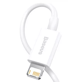 Baseus CALYS-B02 Superior Fast Charging Kábel Lightning 2.4A 1.5m White