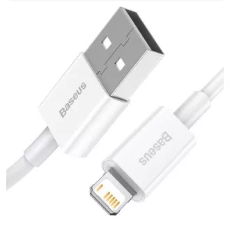 Baseus CALYS-B02 Superior Fast Charging Kábel Lightning 2.4A 1.5m White