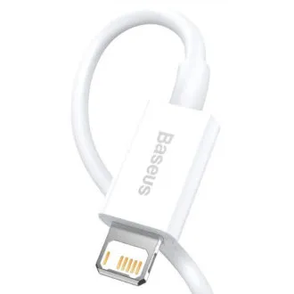 Baseus CALYS-B02 Superior Fast Charging Kábel Lightning 2.4A 1.5m White Baseus CALYS-B02 Superior Fast Charging Kábel Lightning 2.4A 1.5m White