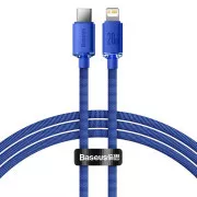 Baseus CAJY000203 Crystal Shine Series Dátový Kábel USB-C - Lightning 20W 1,2m Blue