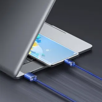 Baseus CAJY000503 Crystal Shine Series Dátový Kábel USB - USB-C 100W 2m Blue Baseus CAJY000503 Crystal Shine Series Dátový Kábel USB - USB-C 100W 2m Blue