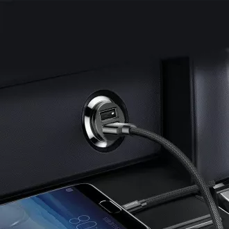 Baseus CCALL-ML01 Grain Nabíjačka do Autá 15.5W 2x USB Black