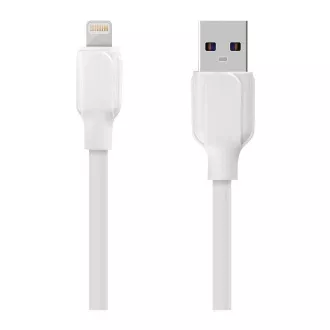 OBAL:ME Simple USB-A/Lightning Kábel 1m White