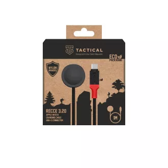 Tactical Recce 3:20 kábel pre Apple Watch Black/Red