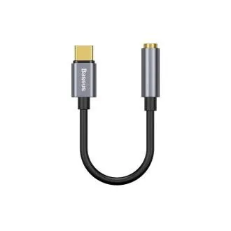 Baseus CATL54-0G Káblová Redukcia z USB-C na 3.5mm Audio Jack L54 (female) Deep Grey Baseus CATL54-0G Káblová Redukcia z USB-C na 3.5mm Audio Jack L54 (female) Deep Grey