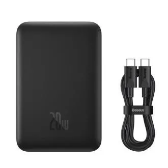 Baseus Magnetická Powerbanka 10000mAh 20W Black Baseus Magnetická Powerbanka 10000mAh 20W Black
