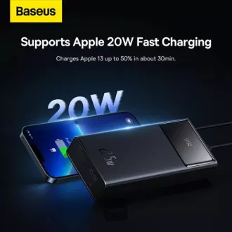 Baseus power banka Star-Lord 30000 mAh 22,5 W USB/USB-C čierna