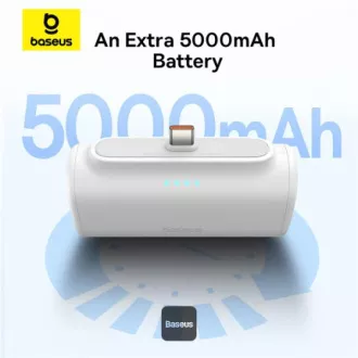 Baseus power banka 5000mAh 20W USB-C biela Baseus power banka 5000mAh 20W USB-C biela