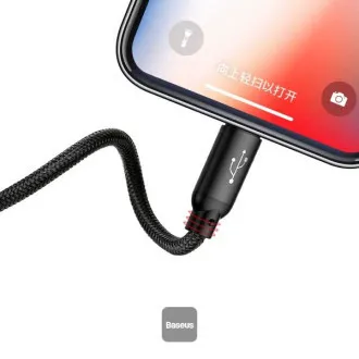 Baseus dátový kábel 3v1 microUSB+Lightning+USB-C 1,2m 3,5A
