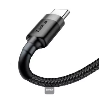 Baseus dátový kábel Cafule USB-C 2m 2A šedo-čierny