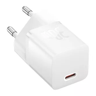 Baseus Rýchlonabíjačka do siete GaN5 Mini 30W EU biela