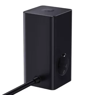 Nabíjacia stanica Baseus PowerCombo Tower 100W EU čierna