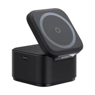 Baseus MagPro 3v1 Magnetická Bezdrôtová Nabíjačka 25W Cosmic Black
