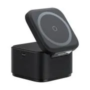 Baseus MagPro 3v1 Magnetická Bezdrôtová Nabíjačka 25W Cosmic Black