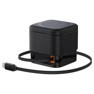 Baseus MagPro 3v1 Magnetická Bezdrôtová Nabíjačka 25W Cosmic Black