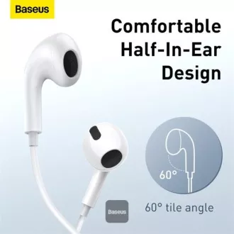 Baseus Encok H17/Jack/Biela Baseus Encok H17/Jack/Biela
