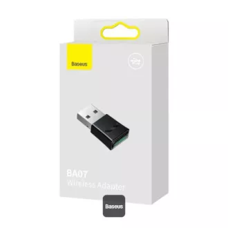 Baseus bezdrôtový bluetooth adaptér BA07 čierny