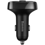 Baseus bluetooth MP3 FM Transmiter s nabíjaním 2xUSB 3.4A čierny