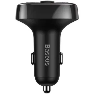 Baseus bluetooth MP3 FM Transmiter s nabíjaním 2xUSB 3.4A čierny