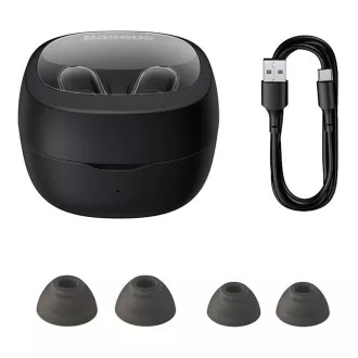 Baseus Bluetooth slúchadlá Bowie WM02 čierna