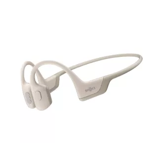 Shokz OpenRun PRE Bluetooth slúchadlá pred uši, béžová