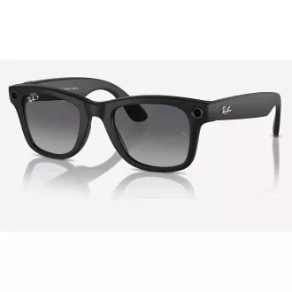 Meta Ray-Ban Wayfarer, AI okuliare, Matte Black, Polarized Gradient Graphite