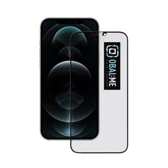 OBAL:ME Privacy 5D Tvrdené Sklo pre Apple iPhone 12/12 Pre Black