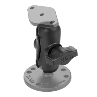 RAM Mounts rameno krátke, kovové, pre 1" guľové čapy (celková dĺžka 60 mm), RAM-B-201U-A