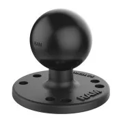 RAM Mounts kruhový adaptér s AMPS vzorom dier s guľovým čapom 1,5", RAM-202U