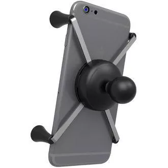 RAM Mounts X-Grip univerzálny držiak na veľké telefóny s 1" guľovým čapom, RAM-HOL-UN10BU