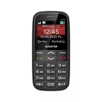 ALIGATOR A770 Senior čierny + stol.nab.