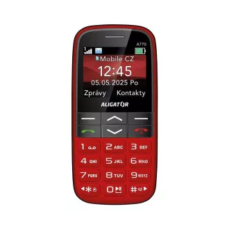ALIGATOR A770 Senior červený + stol.nab.