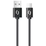ALIGATOR Dátový kábel 2A, USB-C čierny