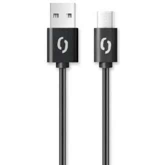 ALIGATOR Dátový kábel 2A, USB-C čierny ALIGATOR Dátový kábel 2A, USB-C čierny